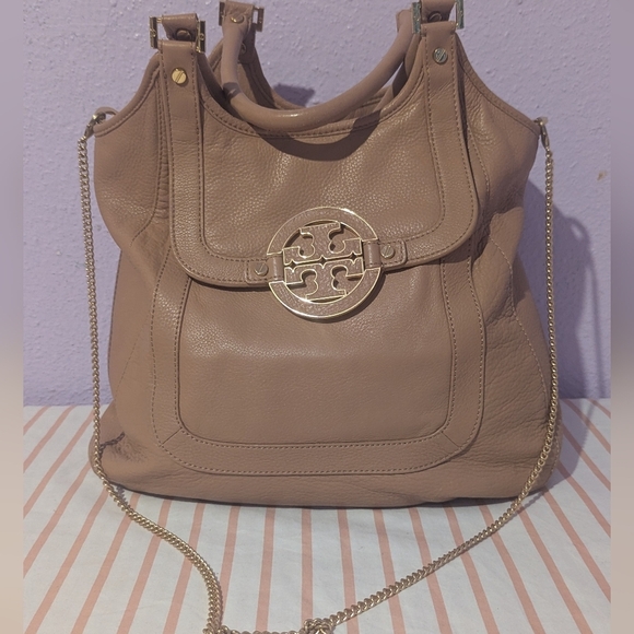 Tory Burch Pink Leather Shoulder Bag - Picture 2 of 8